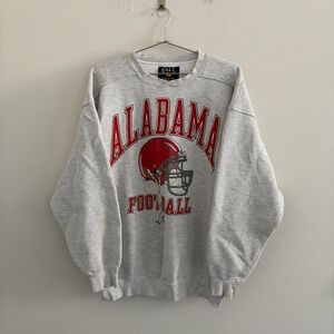 Vintage Galt Crew Alabama Football Sweatshirt Mens Large Gray Crewneck